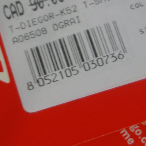 Diesel T-DIEGOR-K52 A06508 OGRAI 8 052105 030736 Size Small T-Shirt*New w/ Tags* - Picture 7 of 11